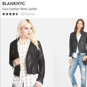 Blank NYC Faux Leather Jacket